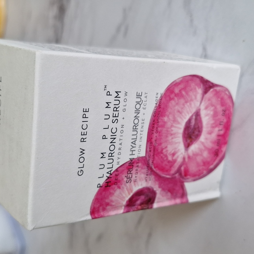 GLOW RECIPE Plum Plump Hyaluronic Serum Deep Hydration Glow Serum NEW 1 FL oz
